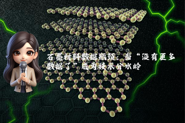 石墨材料数据瓶颈：当“没有更多数据了”成为技术分水岭