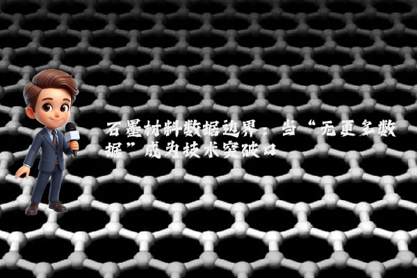 石墨材料数据边界:当“无更多数据”成为技术突破口