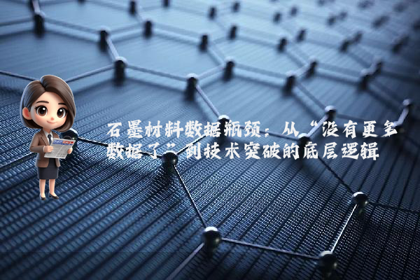 石墨材料数据瓶颈:从“没有更多数据了”到技术突破的底层逻辑