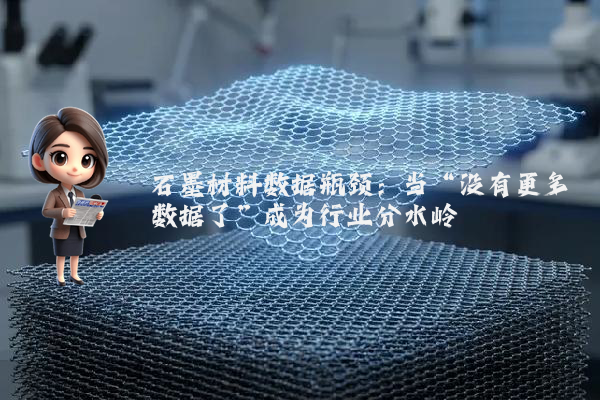 石墨材料数据瓶颈:当“没有更多数据了”成为行业分水岭