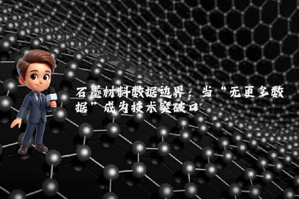 石墨材料数据边界：当“无更多数据”成为技术突破口